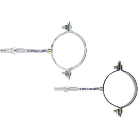 collier pour tuyau de descente rond galvanisA Tuyaux de gouttiA res de 60 mm