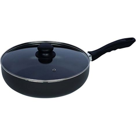 Cacerola de aluminio Riess Reventon Ø24 cm negra (1/5)