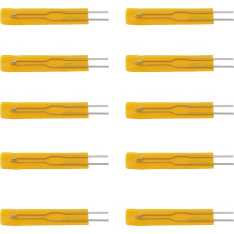 50 NTC-Sensoren 10K Thermistor-Temperaturfühler Dünnschicht-Wärmeleitfähigkeitswiderstand MF55 B3435 (1/5)