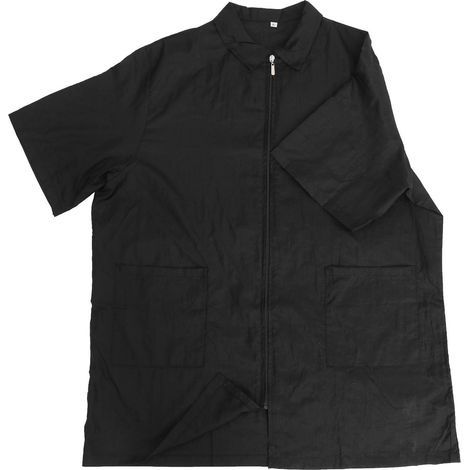 Blouse de protection Healeved en fibre respirante pour coiffure, avec poches avant pratiques -