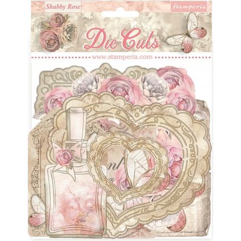 Stamperia - Collezione Shabby Rose - Fustelle assortite