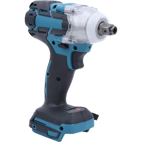 Clé à chocs sans fil 21V Brushless compatible batteries Makita, couple élevé et poignée ergonomique antidérapante