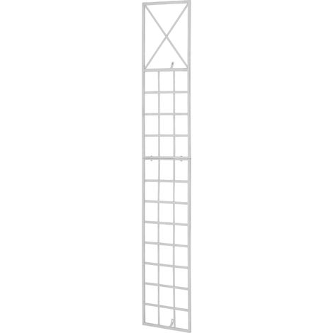 Rankgitter Trigo 200 x 40 cm weiß