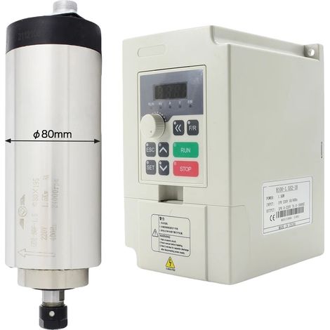 Moteur de broche de tour CNC, 24000 tr/min, refroidi par air, Kit 1 (1/2)