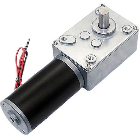 Moteur micro-CC 5840-31ZY à encodeur à vis sans fin turbo, autobloquant, régulateur de vitesse, 12 V, moteur à engrenages à couple élevé, 16 tr/min (1/5)