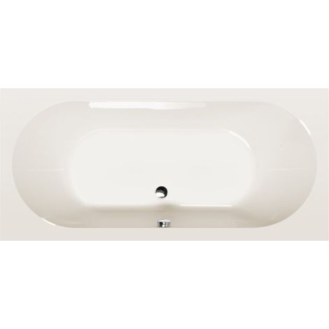 LEVANA Baignoire rectangulaire 170x80x39cm, ivoire