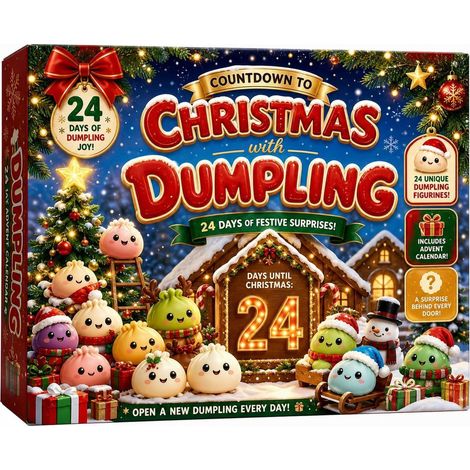 Calendrier de l'Avent Squishy 2026, 24 Surprises (Multicolore-10) (1/5)