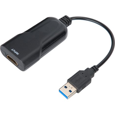 Carte d'acquisition vidéo USB vers HDMI, boîtier d'enregistrement 1080P pour Windows (1/5)