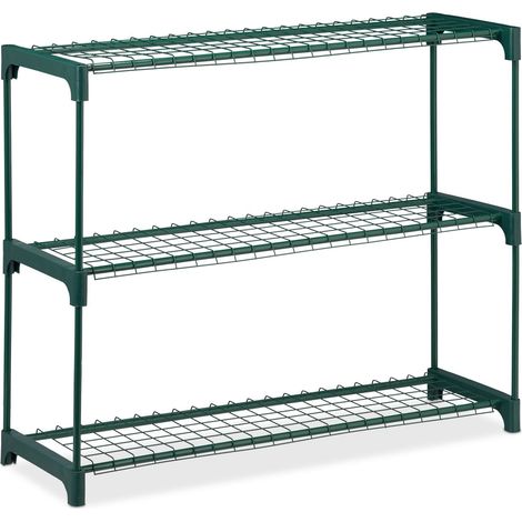 Scaffale per piante design senzatempo 3 livelli 75 x 30 x 100 cm in legno naturale 130008147