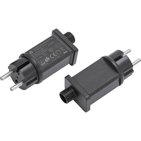 Alimentation pour luminaire 12V 15W Transformateur IP44 étanche Adaptateur basse tension pour guirlandes lumineuses Utilisation intérieure/extérieure-Karteo (1/4)