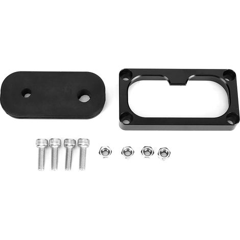 Schwarzes Billet Firewall Schaltkabeltüllen-Montageset, passend für Civic Integra mit K-Series Swap (1/5)