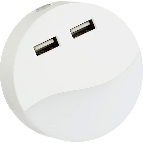 Quitamiedos LED Crepuscular Redondo (0,5W) (1/3)