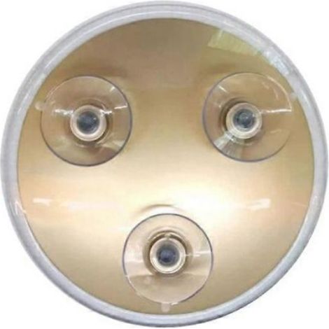 Miroir grossissant 20x avec ventouses (16,2 cm) - Haute qualité, durable et pratique (1/5)