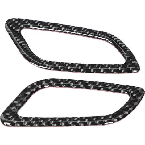 Ensemble de deux baguettes de garniture de grille d'aération de tableau de bord en fibre de carbone souple pour les modèles Buick Regal 2017-2020. (1/5)