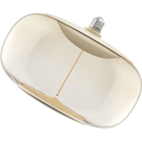 Ampoule LED décorative OSRAM Vintage 1906 BIG, style filament magnétique, 4W, 818 Ambre, E27, forme ÉLIPSE (1/4)