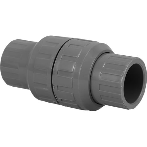 Clapet Anti Retour Pvc 32Mm Pour Tuyaux Eau Vanne Anti Refoulement Durable Installation Facile ÉTanchéIté Fiable Pour SystèMes De Plomberie (1/5)
