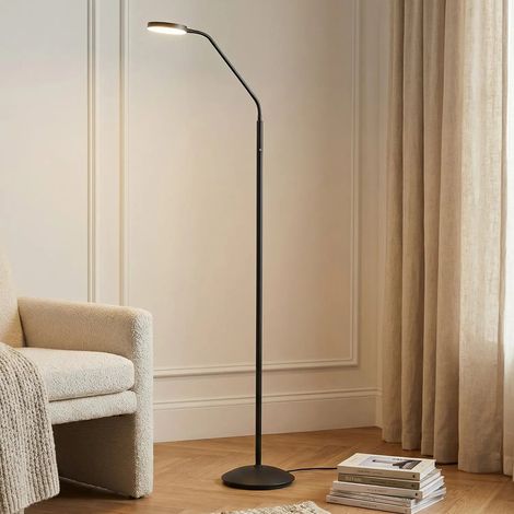 [GEBRAUCHT] B-Ware Lindby Stehleuchte Standlampe Led Akku Elvyn Dimmer Schwarz Verstellbar Dimmbar