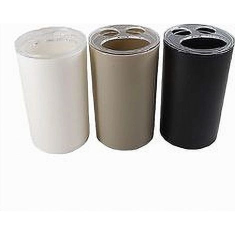 Cleafe - Porta Spazzolini Dentifricio Bicchiere A 3 Fori Accessorio Arredo Da Bagno 52389 - (1/2)