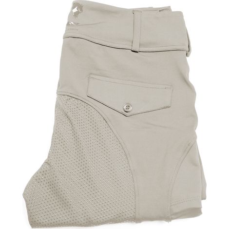 Oypla Coco Equestrian Grey Ladies Horse Riding Jodhpurs Leggings - XXS (1/5)