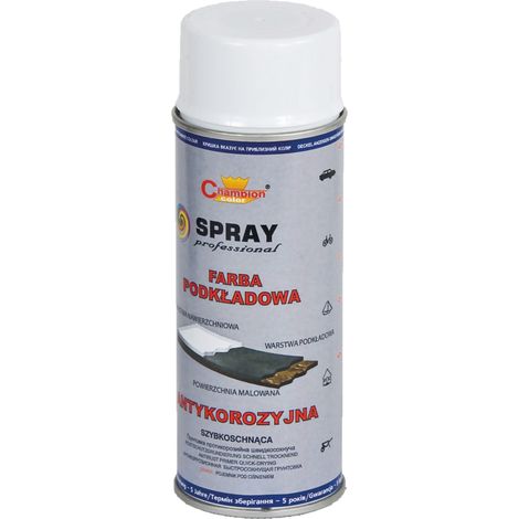 Antikorrosions-Sprühgrundierung weiß für Metall und Holz, 400 ml