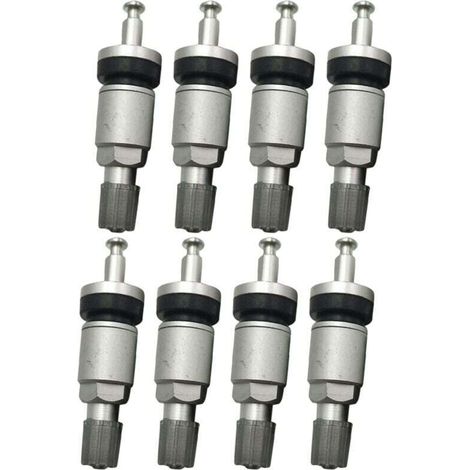 8 PièCes SéRies TPMS Vannes de Pneu pour Alliage Tubeless Valve SystèMe Surveillance la Pression des Pneus Capteur Tige Kit RéParation