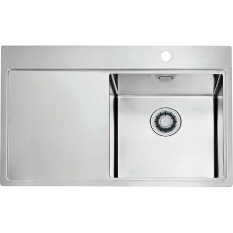 Alveus Pure - Evier 79x53 cm, Quick-Close, inox 1149516 (1/3)