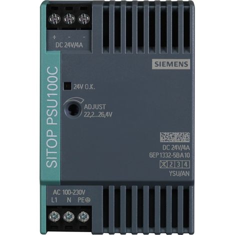 Siemens SITOP PSU100C fuente de alimentación 96 W 24 V 4 A