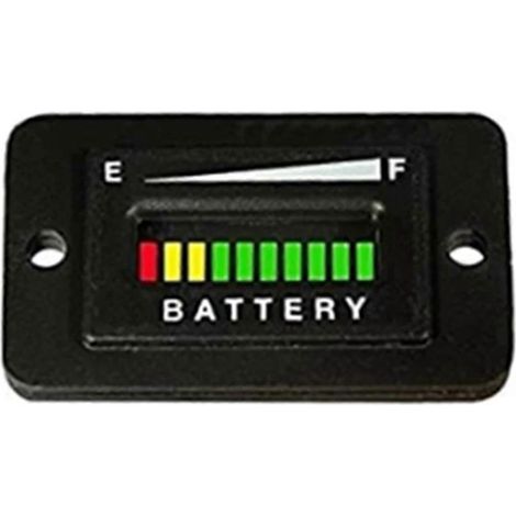 Battery Indicator 48 Volt LED Battery Meter Gauge for Club Car Golf Cart Golf Car Parts & Accessories (1/5)