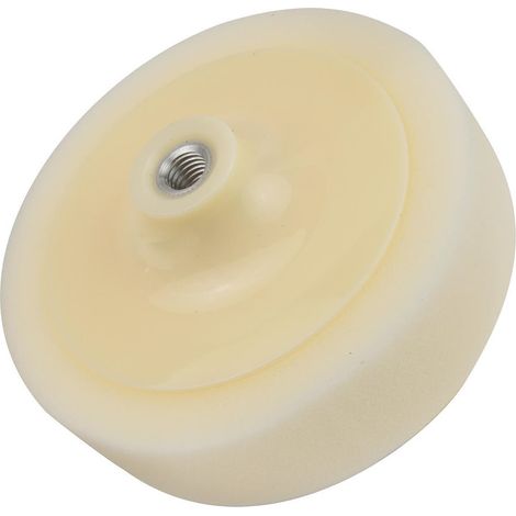 Esponja de pulir blanca 150 mm x 45 mm M14 (72/100) (1/4)