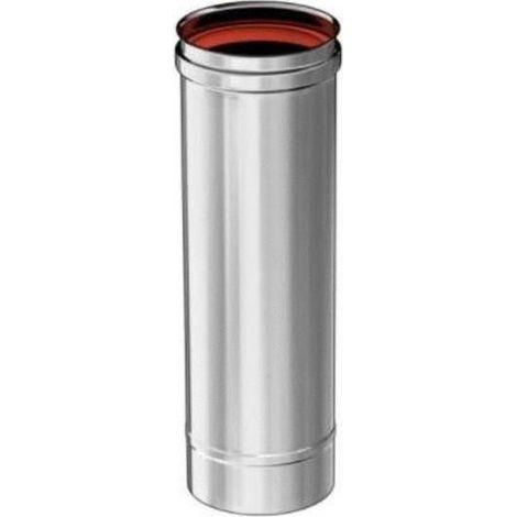 Tuy coulissant inox316 cond 50cm 130 4/10 +joint - TEN