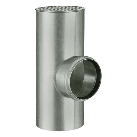 GRÖMO Quartz Zink Flachdach-Abzweig ø110/100, 66822 (1/2)