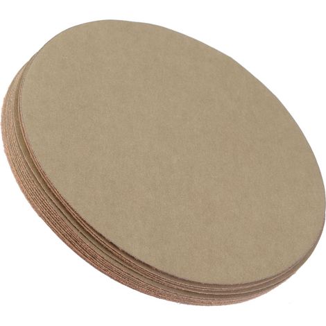 15 pièces de papier de verre rond de 5 pouces, grains 180, 400, 1500, 5000 et 10000 (10000) (1/5)