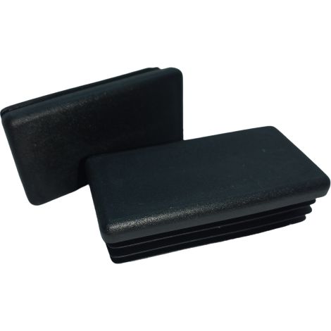 Tappo interno per palo profilato tetto 100x40 10 pezzi nero (1/5)