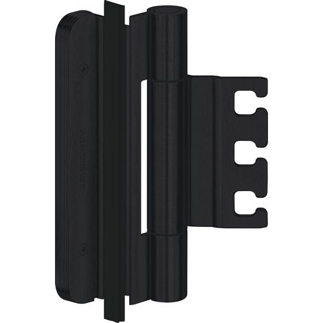 Simonswerk Objektband VX 7859/160-4 FD 18/12 - Türband Bandhöhe 160mm, Edelstahl schwarz (1/4)