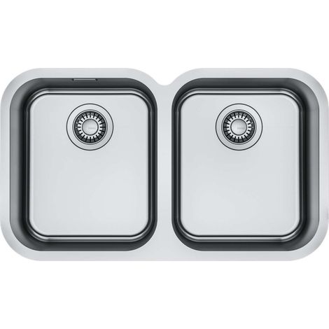 Franke Smart - Évier SRX 120, 76x45 cm, inox 122.0736.137 (1/2)