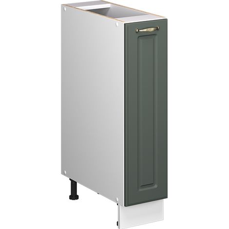 Armadio cucina dispensa alto Fame-Line, Verde-oro rustico/Bianco, 20 cm senza piano di lavoro, Vicco (1/5)