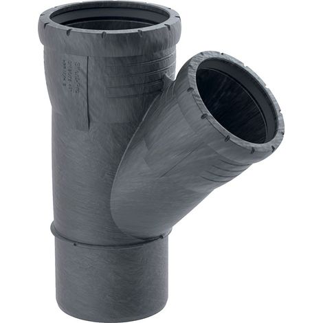 Geberit Silent-Pro Derivazione 45°, DN 100 / 90, 393.534.14.1 (1/2)