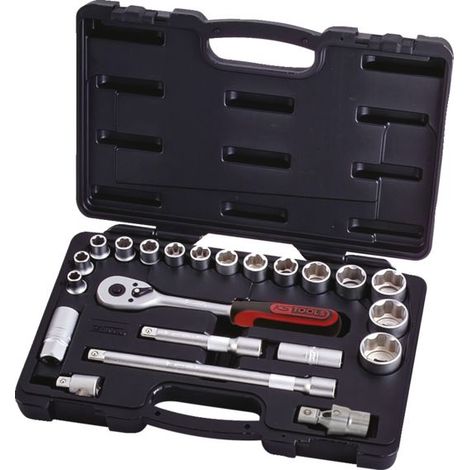 Cliquet Et Douille 1/2 Coffret De 22 Pièces - KS TOOLS