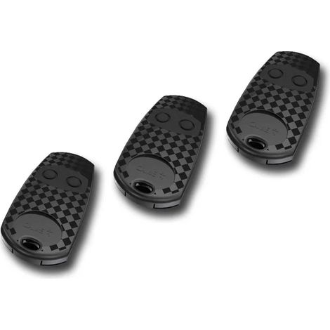 Came – Lot de 3 télécommandes 2 canaux 433,92 MHz – 4096 combinaisons – Compatible avec TOP-432NA et TOP-432EV3 – Émetteur mural motorisations - CAME 3 X