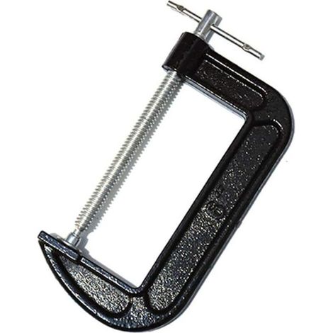 Serre-joint,Dispositif de serrage de menuiserie de type G pour usage intensif Robuste Réglable Type de Travail du Bois (1/4)