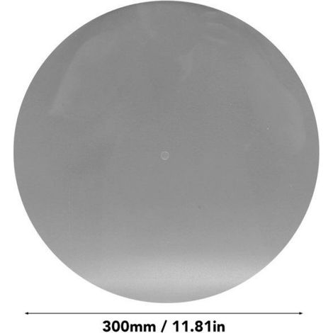 Tapis De Platine Acrylique - 300 X 300 X 3 Mm - Pour Tourne Disque 12 Pouces - 1 Pièce (1/5)