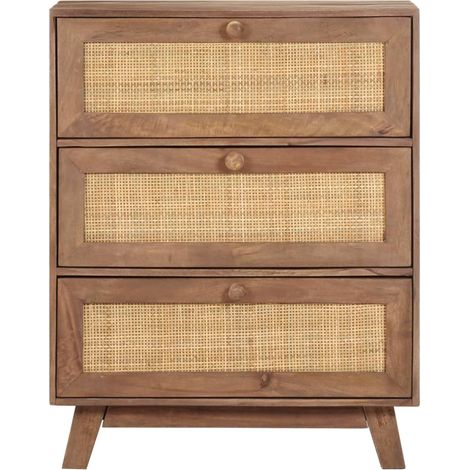 Maison Exclusive - Credenza 61x35x76 cm in Legno Massello di Mango