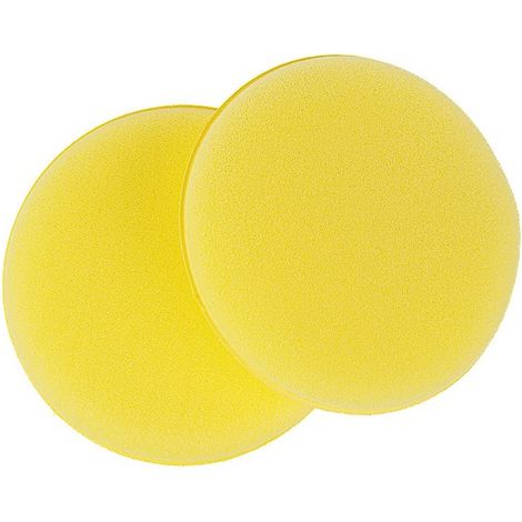 Set mit 2 Polierschwämmen/Applikatoren für Wachse und Lacke Carmotion