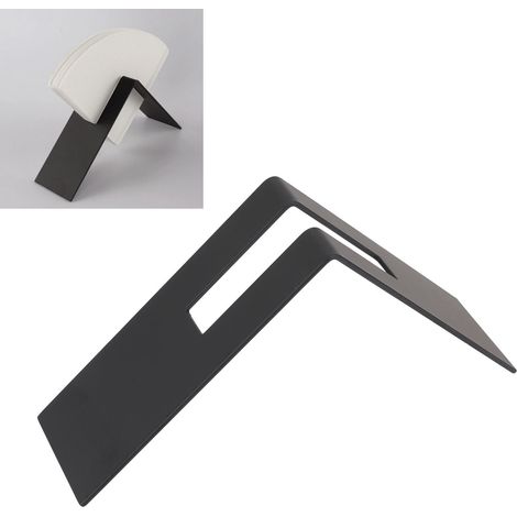 V60 Kaffeefilterhalter, Edelstahltablett, Ablage für die Bartheke (Schwarz) (1/5)