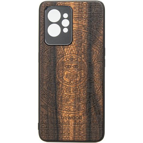 Realme GT 2 Pro Holzhülle Aztekenkalender Ziricote