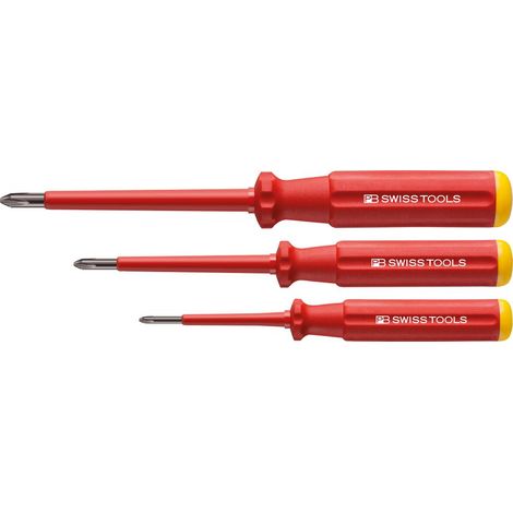 PB Swiss Tools Schraubendreher-Satz VDE 3-teilig PH im Karton Classic (1/5)