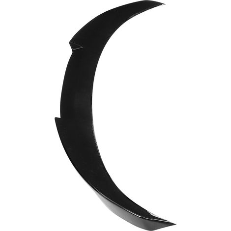 Aileron de coffre haut de gamme style M4, noir brillant, compatible avec BMW Série 3 E90 M3 (2006-2011) (1/5)