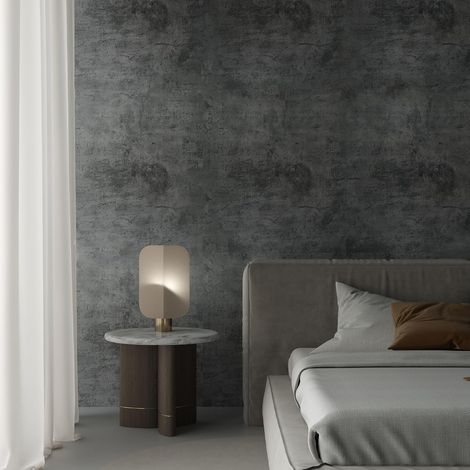 Papier Peint Autocollant en Béton Gris Papier Contact de Style Industriel Moderne Stickers Muraux Texturés en Ciment Imperméable épaissi Mat 40CMx3M Papier Décoratif pour Meubles DIY (1/5)