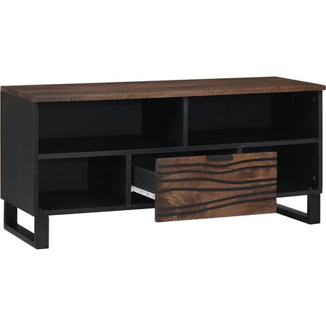 Maison Exclusive - TV-Einheiten Walnuss 105 x 33 x 46 cm Holzwerk