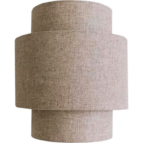 Applique luminaire en lin naturel - Opjet (1/4)